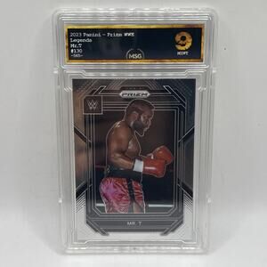 Mr. T 2023 Panini Prizm WWE #130 WRESTLING - BOXING - Actor - Graded 9 Mint